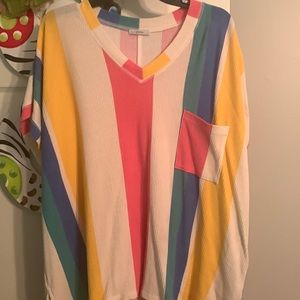 Pretty summer stripe tunic